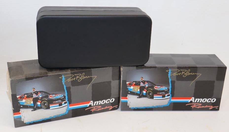 Group of 2 Amoco Racing Car Number 93 Die Cast Race Car in Original Boxes: 10.75" x 5" x 3.5" each