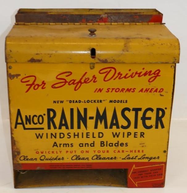Anco Rain-Master Countertop Advertising Windshield Washer Cabinet: 12" x 9" x 13"