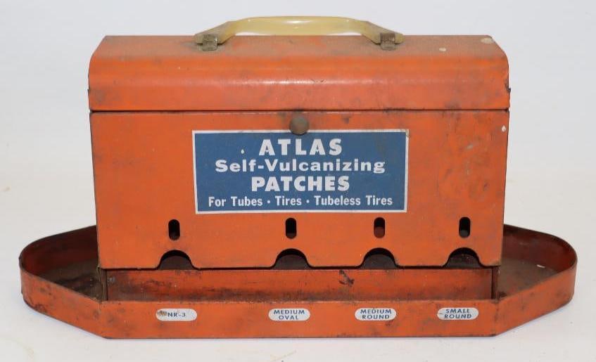 Atlas Self Volcanizing Patches Metal Dispensing Case: 15" x 5" x 8"