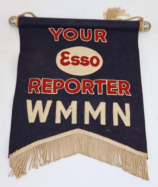 Your Esso Reporter WMMN Advertising Banner: 10" x 14"