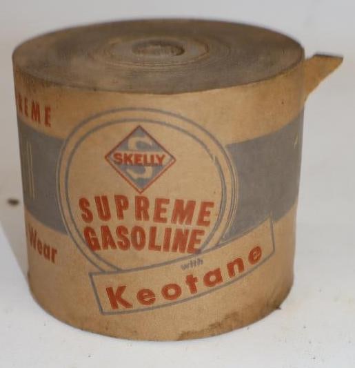 Skelly Supreme Advertising Paper Roll: 3.5" x 3.5" x 3"