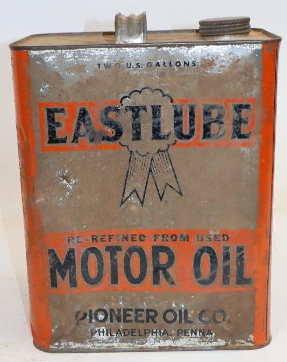 Pioneer Oil Eastlube Two Gallon Metal Oil Can (1 of 4)