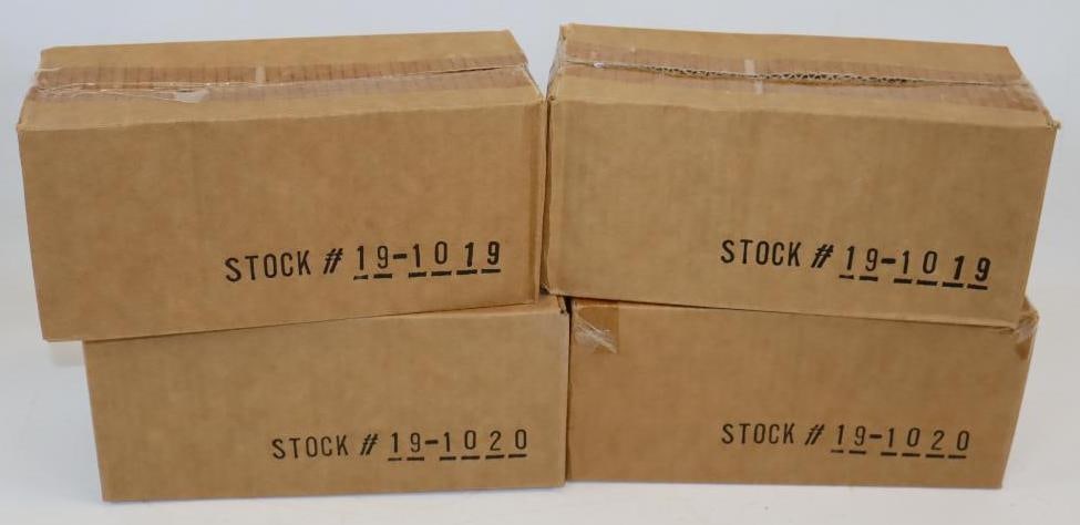 Group of 4 1951 Ford Fuel Tanker Die Cast Gast Station Toy Trucks in Original Boxes: 9.5" x 4.25" x 4.25" each