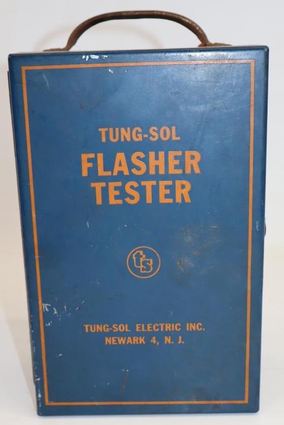 Tung-Sol Flasher Tester Metal Case Unit (1 of 5)