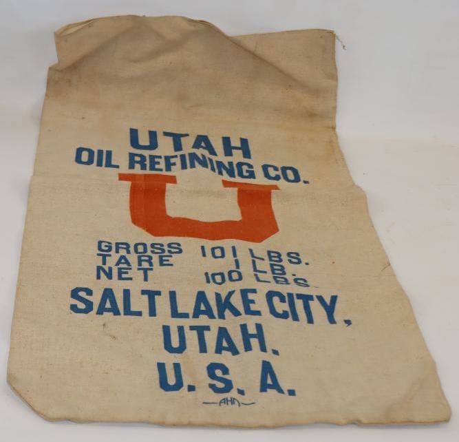 Utah Oil Refining Co. 101lbs Canvas Bag (1 of 5)