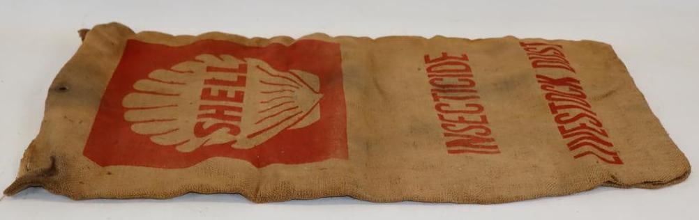 Shell Insecticide Livestock Dust Double Lined Canvas Bag: 19" x 38"
