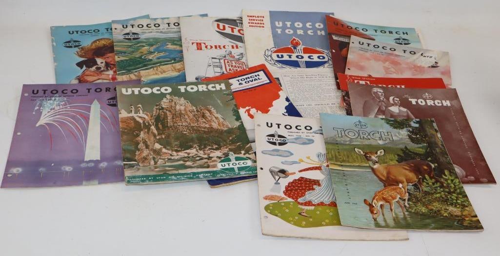 Group of 14 1940s-60s Utoco Torch Company Monthly Publications (1 of 10)