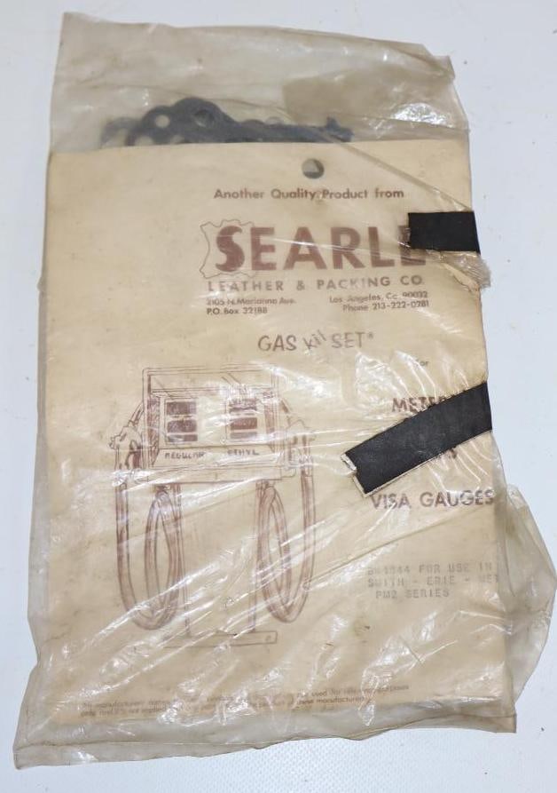 Searle Gasket Kit Set for Smith Erie PM2 Series Gas Pump: Package measures 7" x 9"