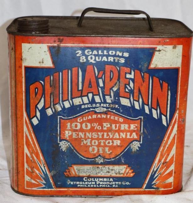 Phila-Penn 2 Gallon Metal Oil Can (1 of 4)