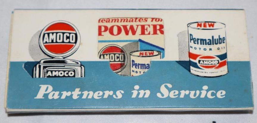 NOS Amoco 6 Pack Advertising Matchbook Giveaway (1 of 3)