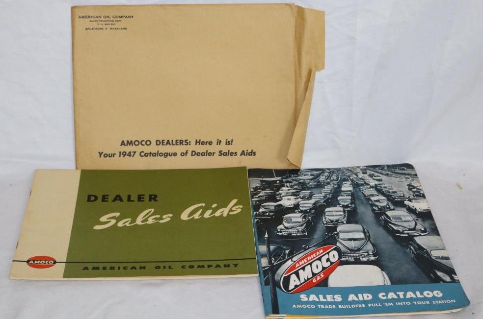 Group of 2 Amoco Sales Dealer Catalogs: 9" x 11" each