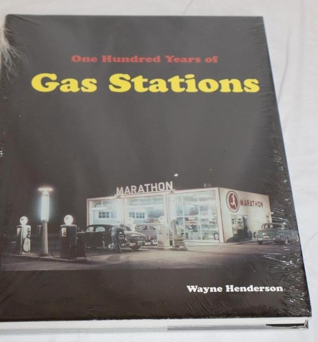 100 Years of Gas Stations Unopened Book by Wayne Henderson: 11" x 14.5" x 1"