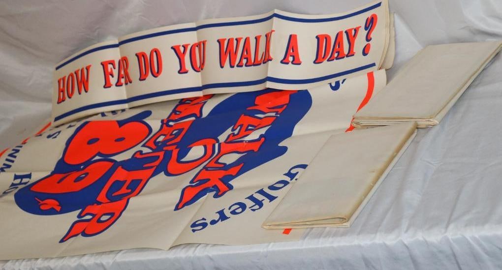 Group of Gas Station Paper Brochures & Advertisement Sign Kits: 7" x 11" each kit