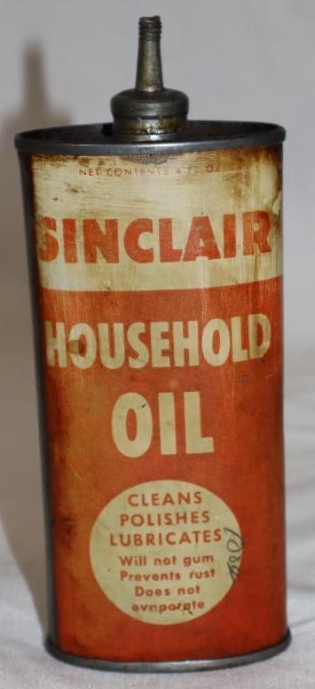 Sinclair Leadtop Handy Oiler Can: 4 oz