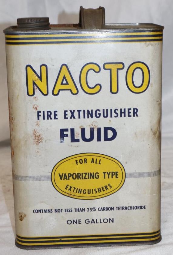 Nacto 1 Gallon Liquid Fire Extinguisher Refill Can: 4.25" x 6.5" x 10.25"