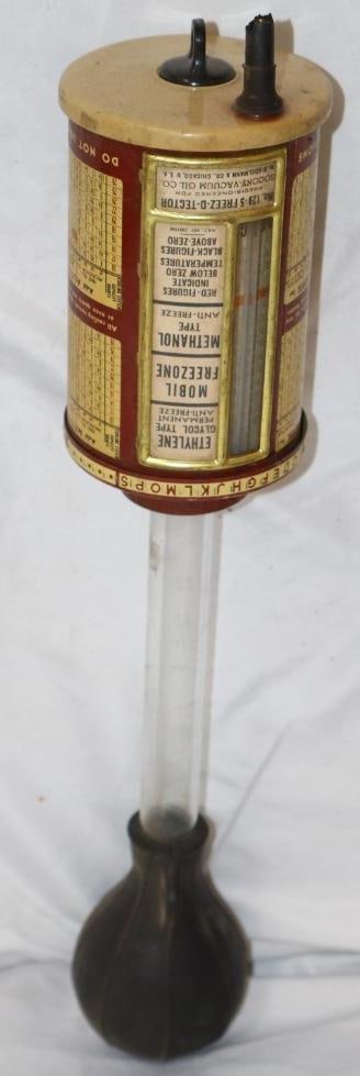 Mobil Frezone Advertising Anti Freeze Tester: 18" x 4" x 4"