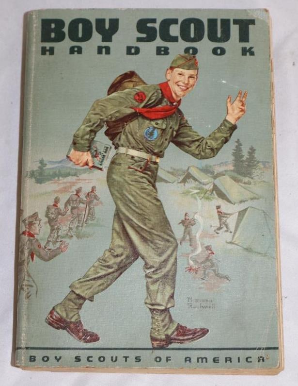 1962 Boy Scout Handbook: 8" x 5.5" x 1"