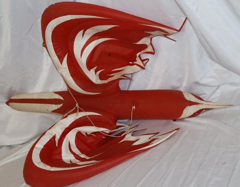 Pure Gas Station Fire Bird Advertising Inflatable: Holds air. 30" x 44" x 5"