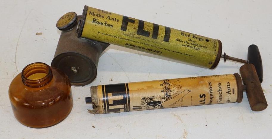 Group of 2 Flit Insect Sprayers: 11x3.5x4 Is The Largest