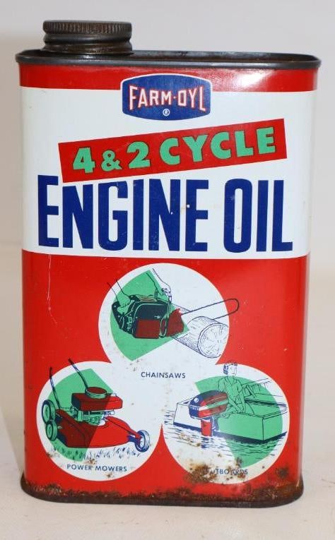 Farm-Oyl For 2 Cycle Oil Can: 32oz Empty