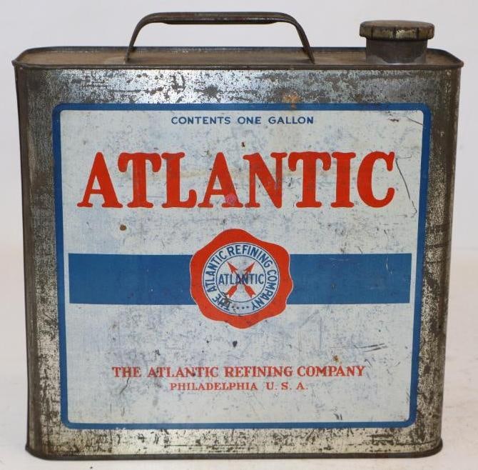 Atlantic Slim Metal One Gallon Oil Can (1 of 4)