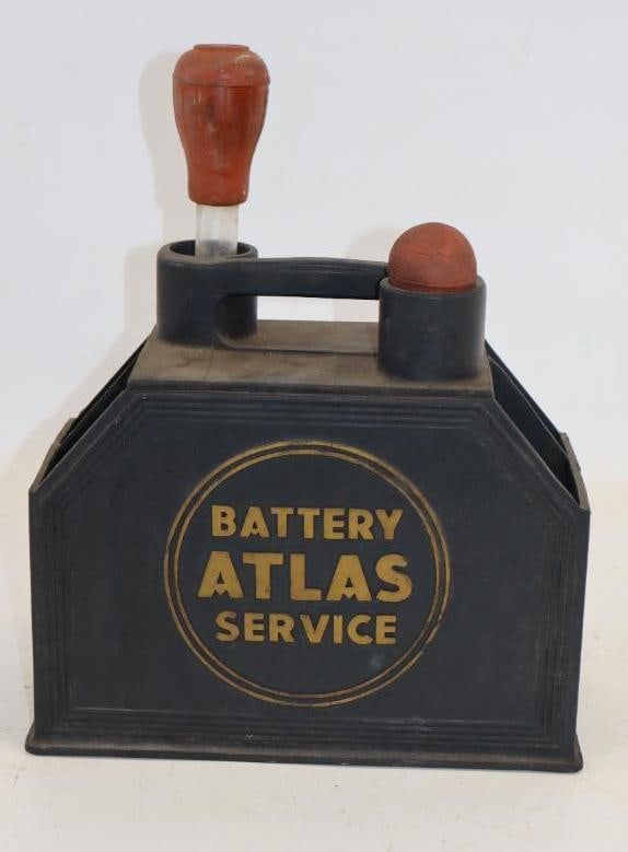 Atlas Battery Service Tester Box: 11x5x10