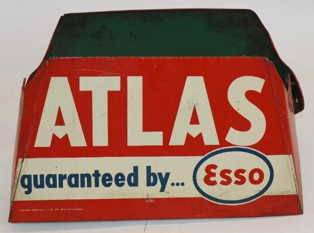 Esso Atlas Tire Display: 13.51x13.5x5.75