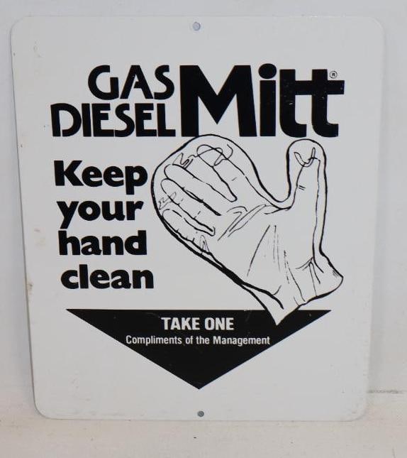 Gas Deisel Milt Gas Station Advertising Sign (1 of 2)