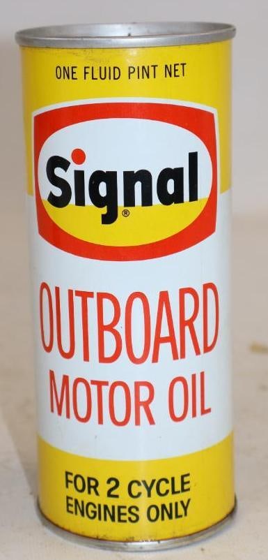 Signal 2 Cycle Outboard Oil Can: 16oz Empty
