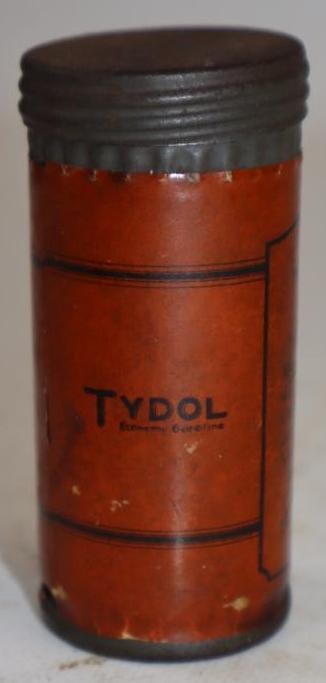 Tydol Veedol Graf Zeppelin Oil Sample Bottle From 1928 In Original Tube: 1.25x1.25x3