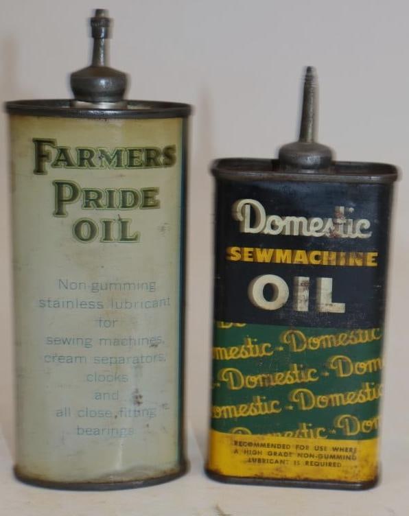 Group of 2 Farmers Pride and Domestic Oilers Cans: 4oz Each