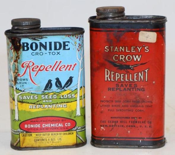 Stanley's and Bonide Crow Repellant Oil Can (1 of 2)