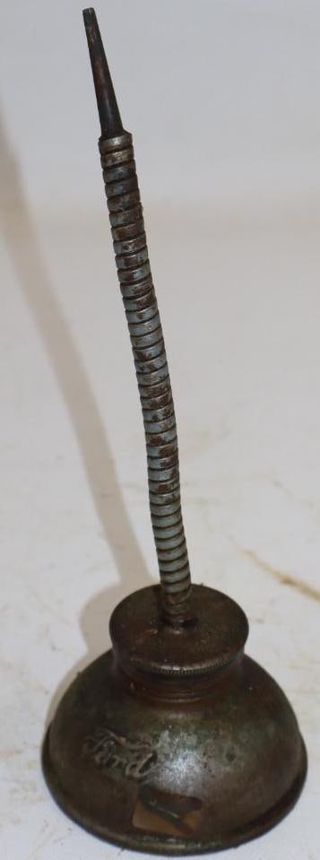 Ford Script Model T Thumb Oiler Can - 2