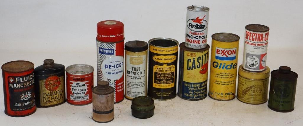 Group of 14 Automotive Car Care Cans and Sprays (1 of 4)