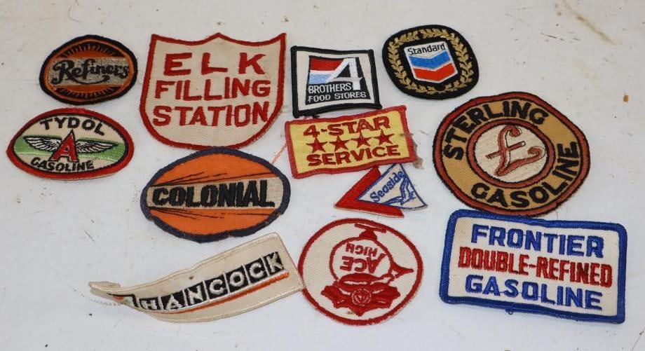 Group of 12 Advertising Coat Patches (1 of 5)