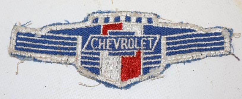 Chevrolet Dealership Advertising Shirt Patch: 5" x 2"