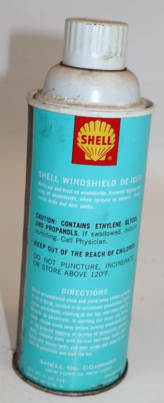 Shell Windshield De-Icer Can - 2