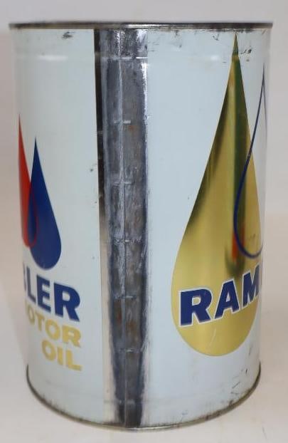 American Motors Rambler Metal Five Quart Oil Can - 2
