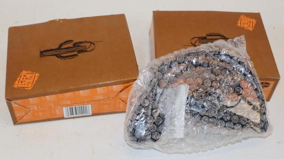 Group of 2 Amoco Wild Wild West Radio Headsets in Original Boxes (1 of 3)