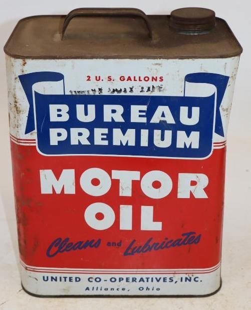 United Co-Op Metal Two Gallon Oil Can (1 of 4)