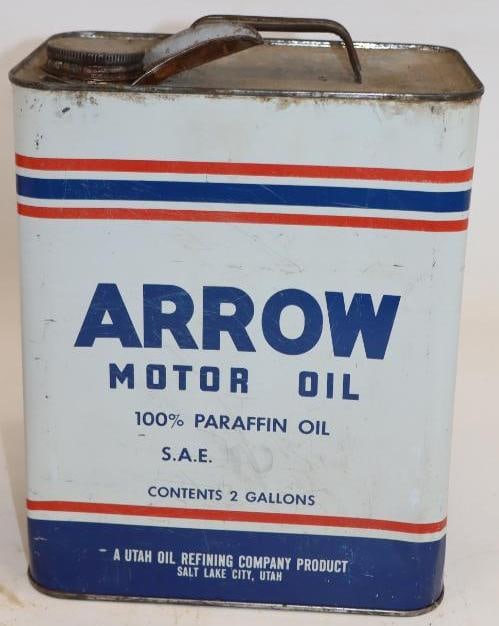 Utah Oil Aero Metal Two Gallon Oil Can (1 of 4)