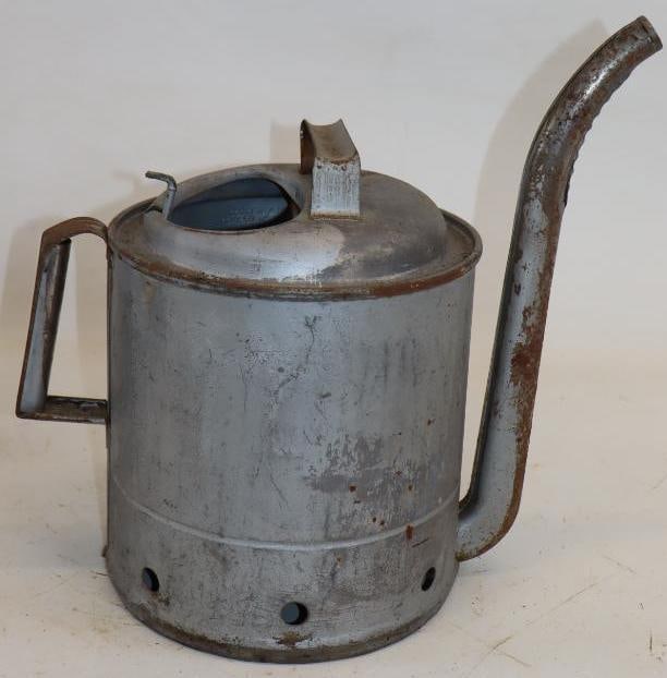 Brookins 1.25 Gallon Swing Spout Pour Can: 17" x 8.5" x 12"