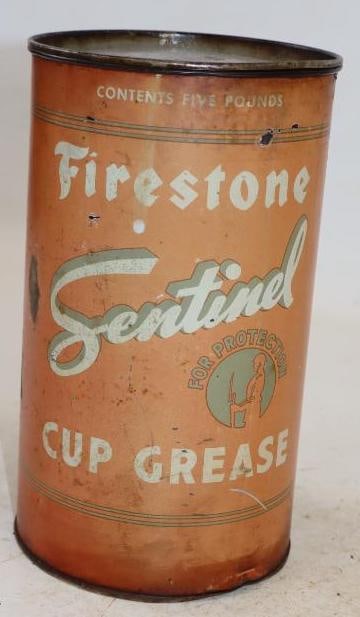 Firestone Sentinel Five Pound Grease Can (1 of 4)