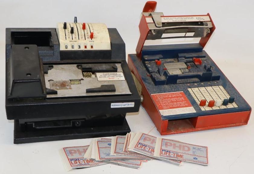 Group of 2 Gas Station Credit Card Machines (1 of 7)