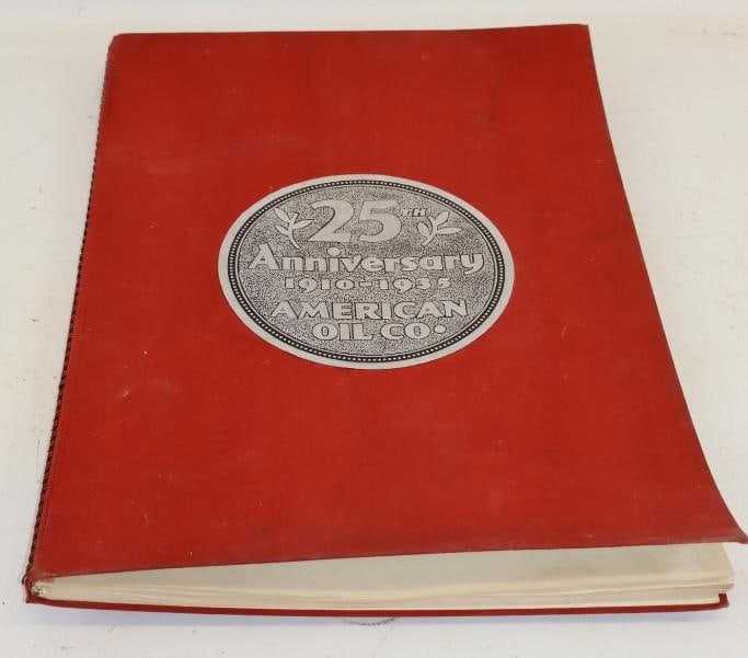1935 American Oil 25th Anniversary Company History Book (1 of 5)