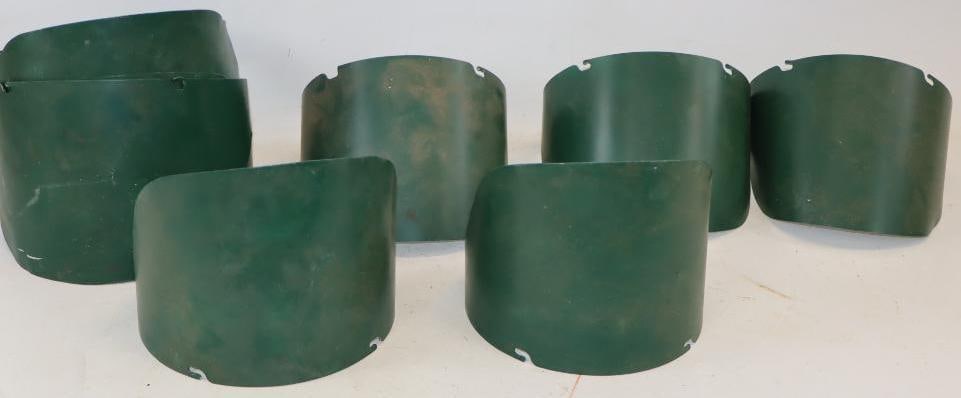 Group of 10 Aluminum Traffic Light Replacement Visors (1 of 5)