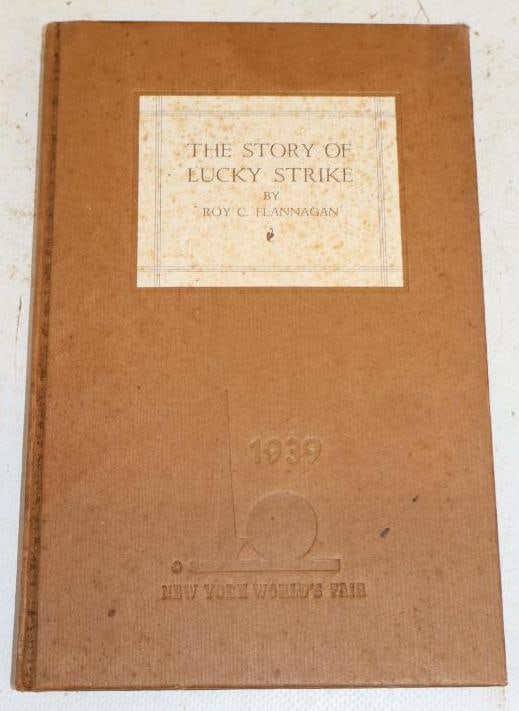 1939 New York World's Fair 'The Story of Lucky Strike' Book (1 of 3)