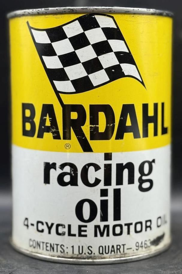 Bardhal Racing Oil One Quart Oil Can (1 of 6)