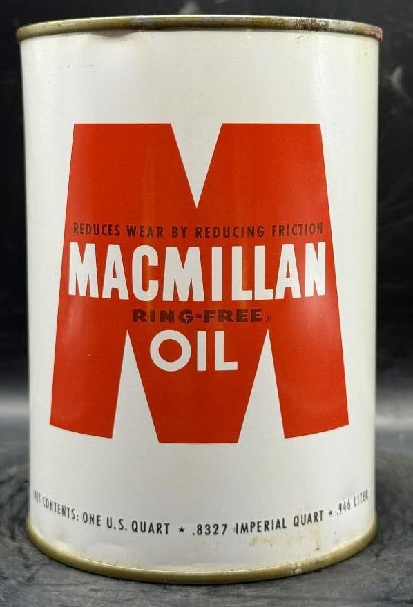 Macmillan Ring Free Oil One Quart Oil Can (1 of 6)