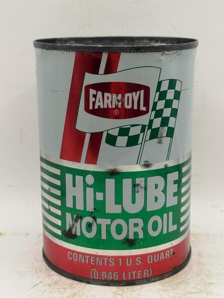 Farm-Oyl One Quart Oil Can: quart, empty